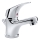 JIKA H3111N10041111 - Miješalica za umivaonik + gornji dio sifona s preljevom TALAS 12,3 cm sjajni krom
