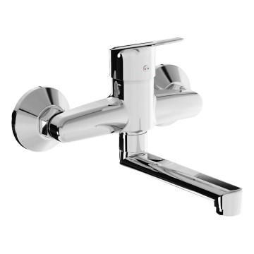 JIKA H3112E70042201 - Miješalica za umivaonik TALAS 15x20,1 cm sjajni krom