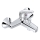 JIKA H3211N70044001 - Miješalica za kadu TALAS 13,7 cm sjajni krom