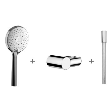 JIKA H3651X00043621 - Set za tuširanje CUBITO sjajni krom