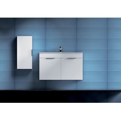 JIKA H4536011763001 - Ormarić za kupaonicu s umivaonikom CUBE 60,7x65 cm bijela