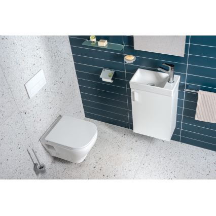 JIKA H45J5111753001 - Ormarić za kupaonicu s umivaonikom PETIT 58,5x38,6 cm bijela