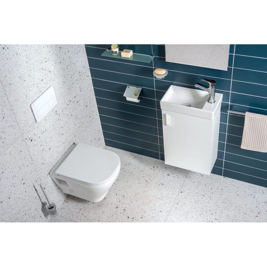 JIKA H45J5111753001 - Ormarić za kupaonicu s umivaonikom PETIT 58,5x38,6 cm bijela