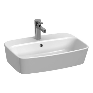 JIKA H8183827571041 - Nadgradni umivaonik LYRA 55x40 cm keramika/mat bijela
