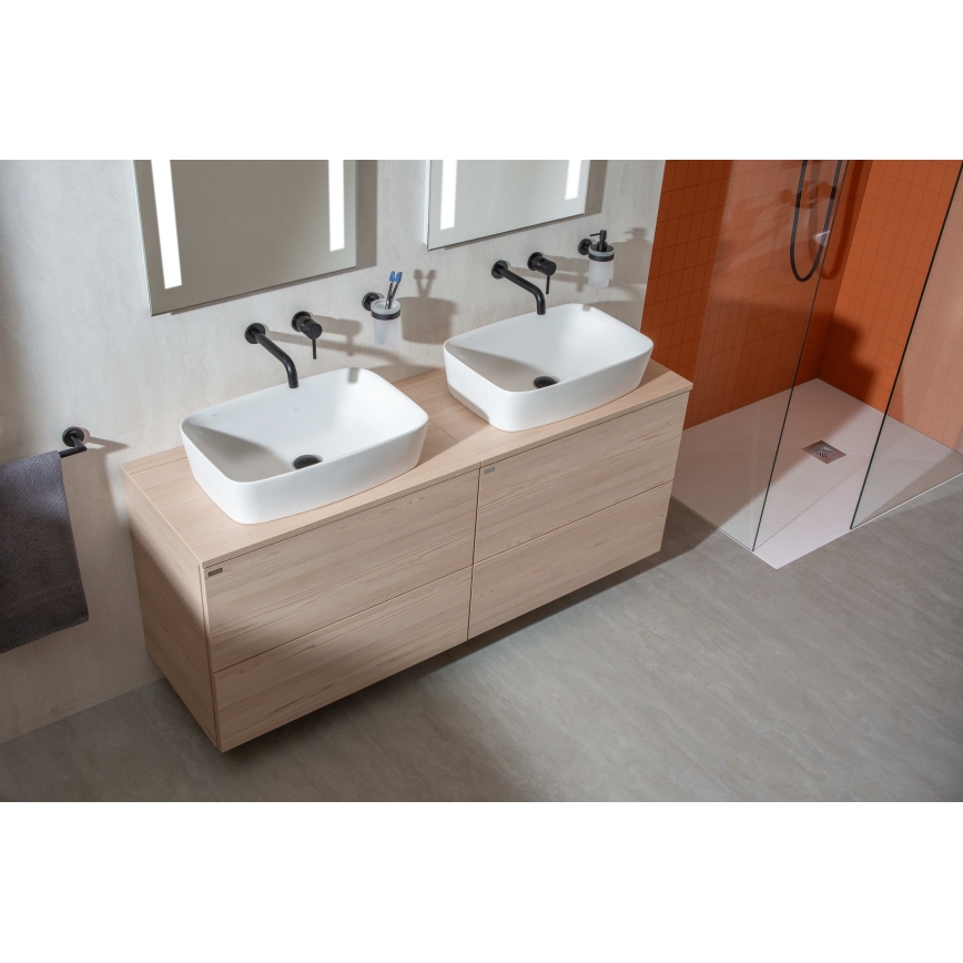 JIKA H8183827571041 - Nadgradni umivaonik LYRA 55x40 cm keramika/mat bijela