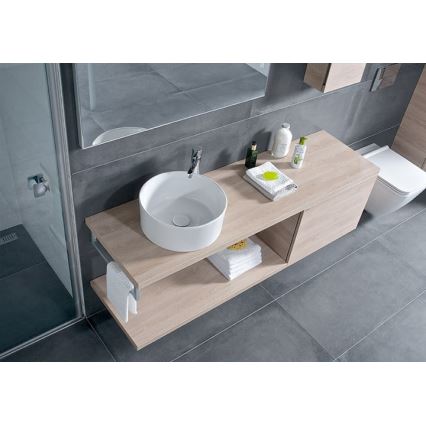 JIKA H8184200001121 - Nadgradni umivaonik CUBITO pr. 40 cm keramika/bijela