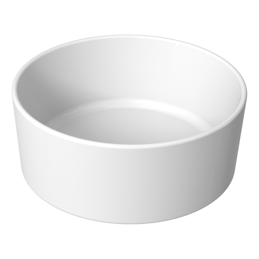 JIKA H8184200001121 - Umivaonik za ploču CUBITO promjera 40 cm keramika/bijela