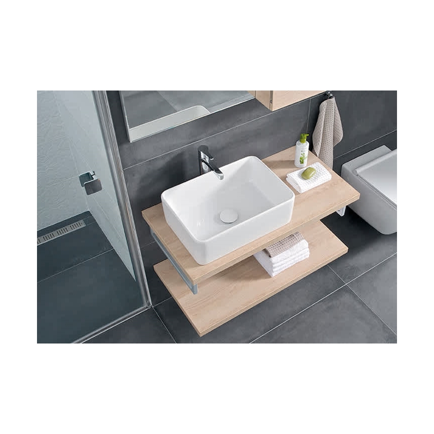 JIKA H8184230001121 - Nadgradni umivaonik CUBITO 50x35 cm keramika/bijela