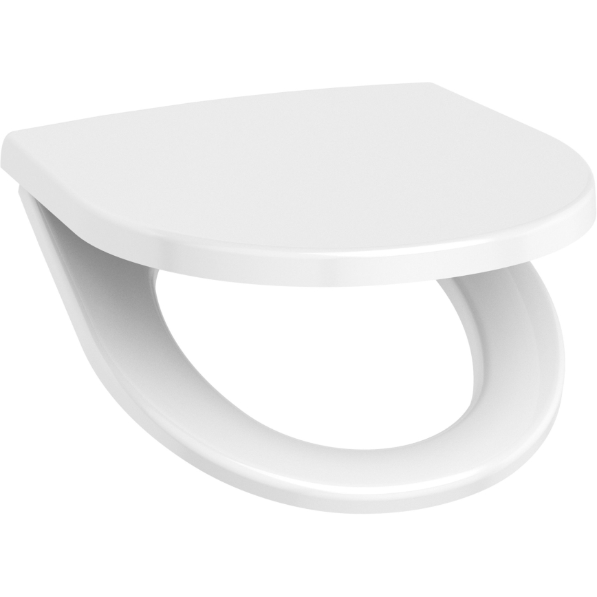 JIKA H8663800000001 - Zidna WC školjka LYRA keramika/bijela + WC daska SoftClose LYRA duroplast/bijela