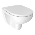 JIKA H8663840000001 - Viseća WC školjka LYRA keramika/bijela + WC daska SoftClose LYRA duroplast/bijela