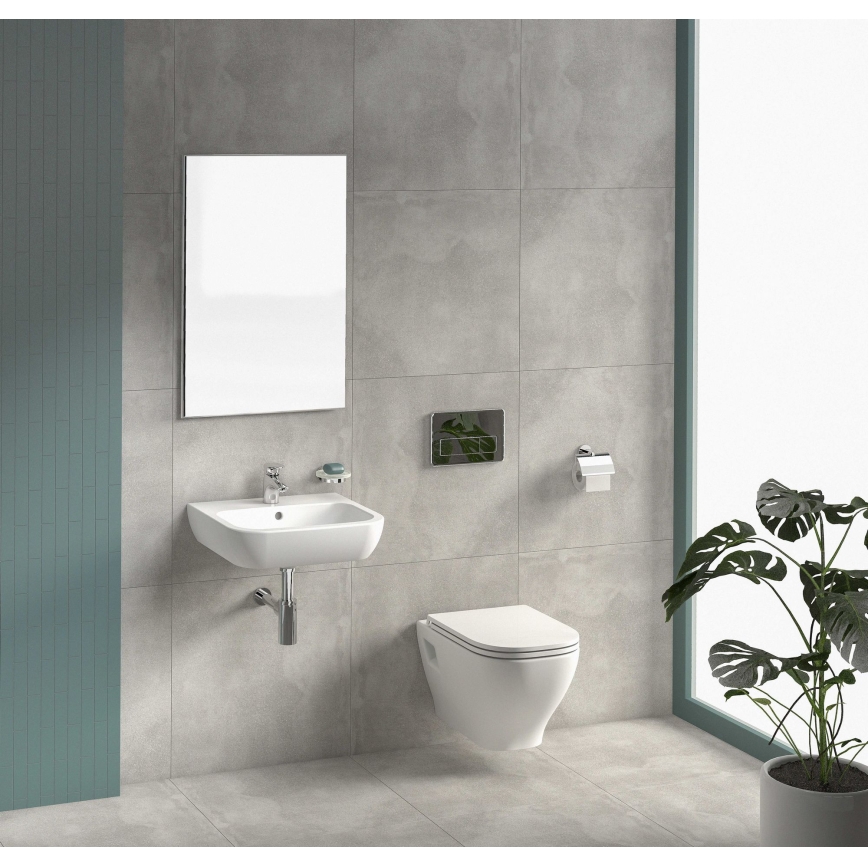JIKA H8666160000001 - Viseća WC školjka DEEP keramika/bijela + toaletno sjedalo SoftClose DEEP duroplast/bijela