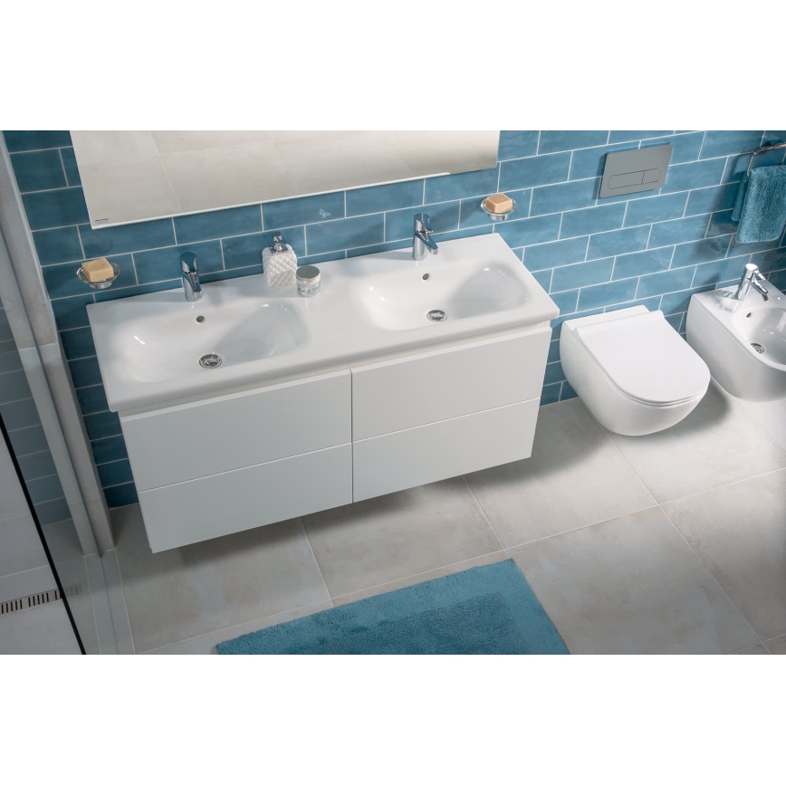 JIKA H8667140000001 - Zidna WC školjka MIO keramika/bijela + WC sjedalo SoftClose MIO duroplast/bijela