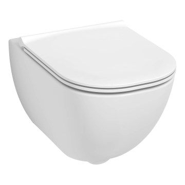 JIKA H8667180000001 - Zidna WC školjka MIO keramika/bijela + toaletno sjedalo SoftClose MIO duroplast/bijela