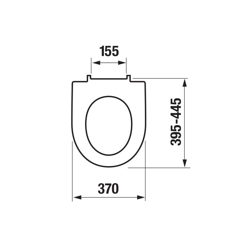 JIKA H8903850000631 - WC daska SoftClose LYRA duroplast/bijela