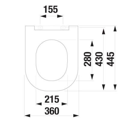 JIKA H8917160000631 - WC daska SoftClose MIO duroplast/bijela