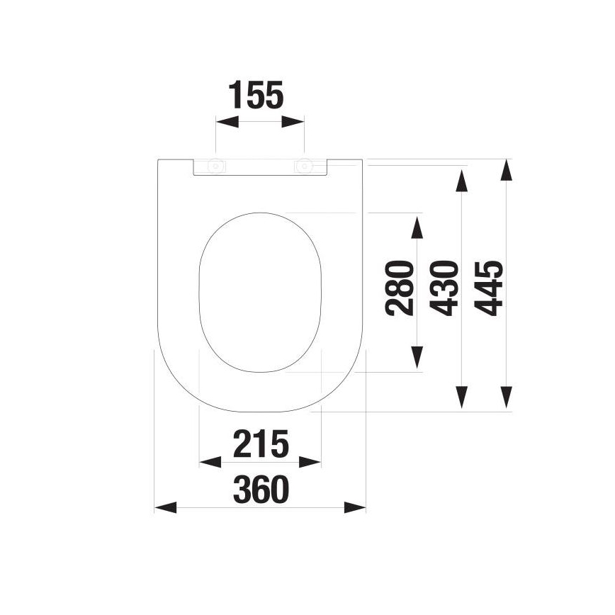 JIKA H8917160000631 - WC daska SoftClose MIO duroplast/bijela