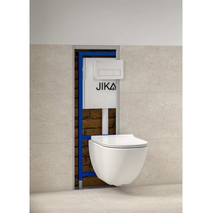 JIKA H8936620000001 - Tipka za vodokotlić DUAL PRO bijela