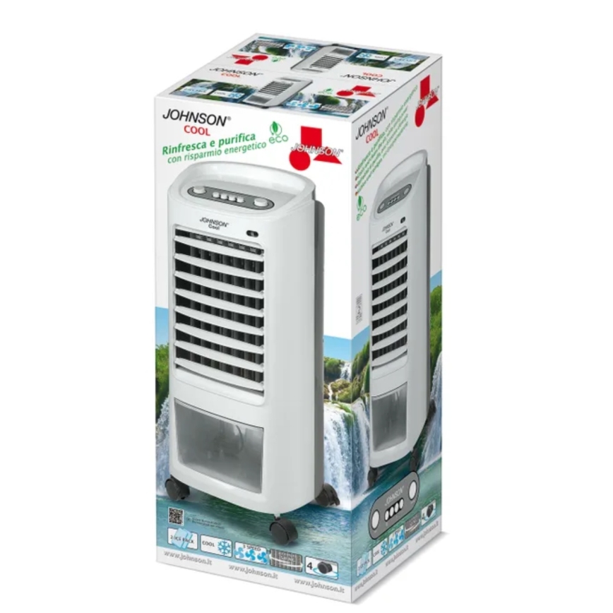 JOHNSON - Prijenosni rashladnik zraka COOL 65W/230V bijela/siva