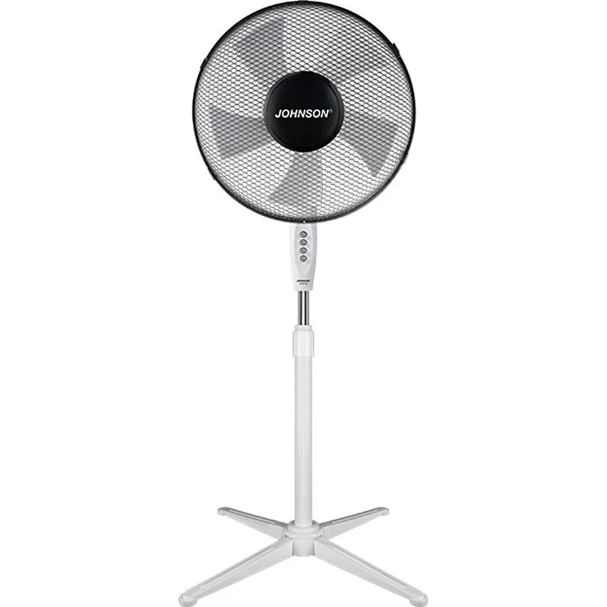 JOHNSON - Stojeći ventilator COLONNA 45W/230V 125 cm crna/bijela