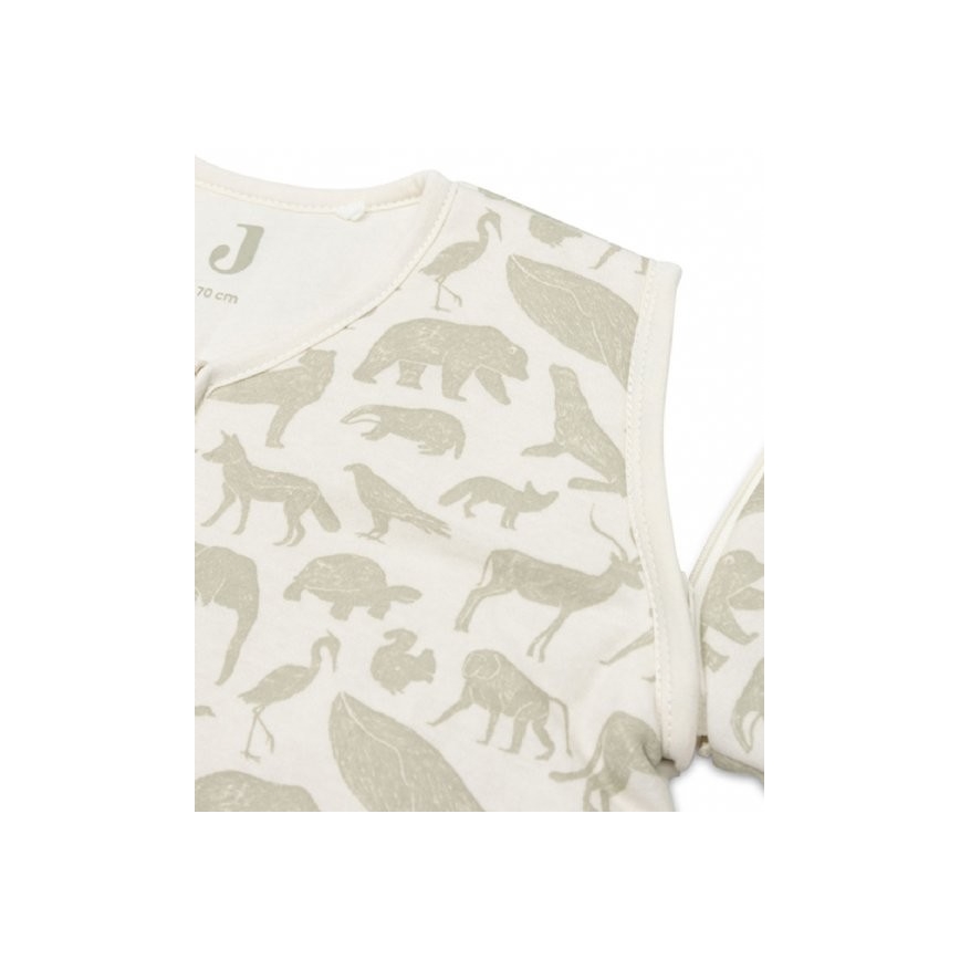 Jollein - Vreća za spavanje 2u1 3-9 mj. 3 TOG Animals Olive Green