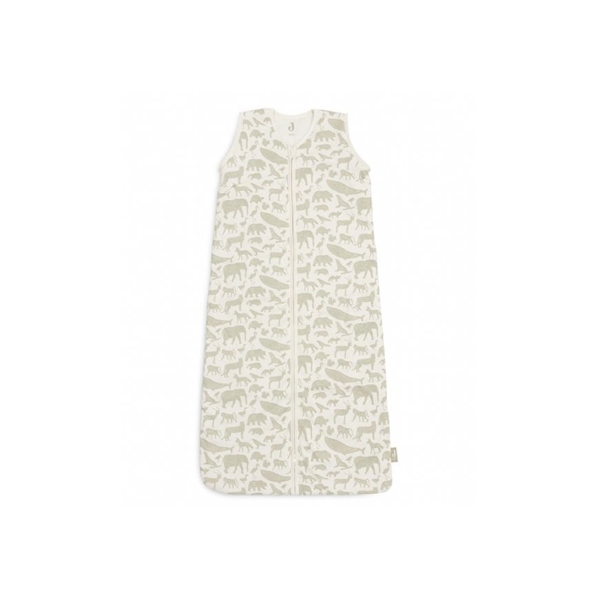 Jollein - Vreća za spavanje 2u1 6-18 mj. 3 TOG Animals Olive Green