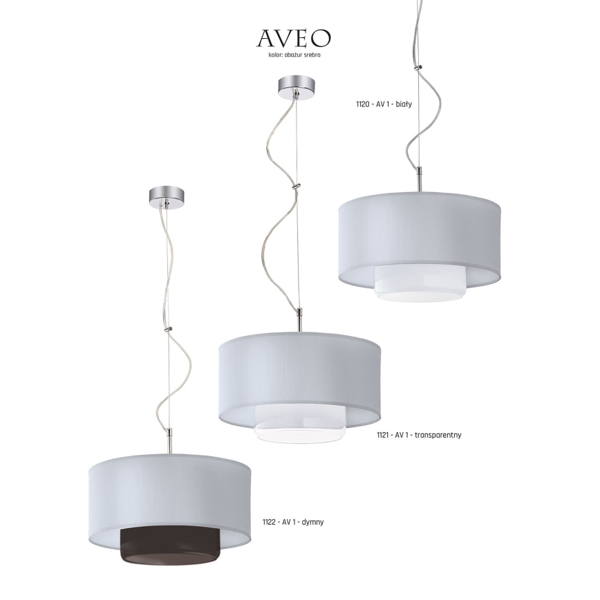 Jupiter - 1122 - Viseće svjetlo AVEO 1xE27/80W/230V
