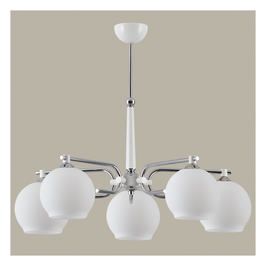 Jupiter 1399 - AX 5 B - Luster na štapu AXEL 5xE27/60W/230V