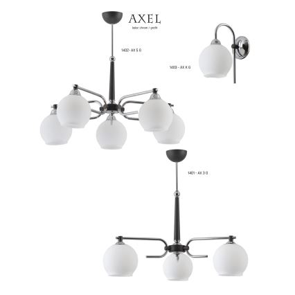 Jupiter 1401 - AX 3 G - Luster na štapu AXEL 3xE27/60W/230V