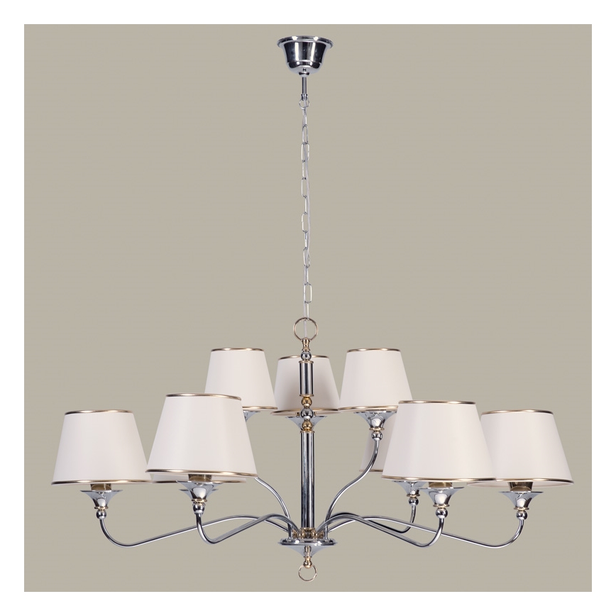 Jupiter 1410 - NESS NE 9 - Luster na lancu 9xE27/60W/230V