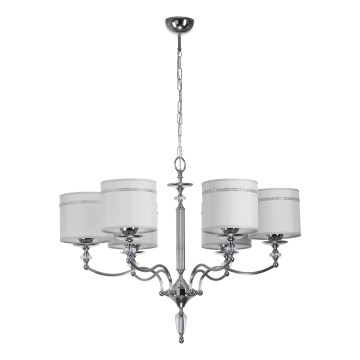 Jupiter 1426 - Luster na lancu HILTON 6xE27/60W/230V