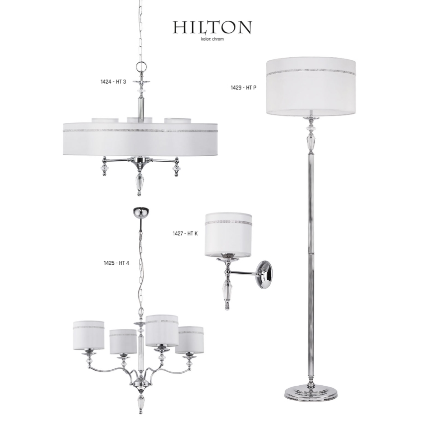 Jupiter 1427 - Zidna svjetiljka HILTON 1xE27/60W/230V
