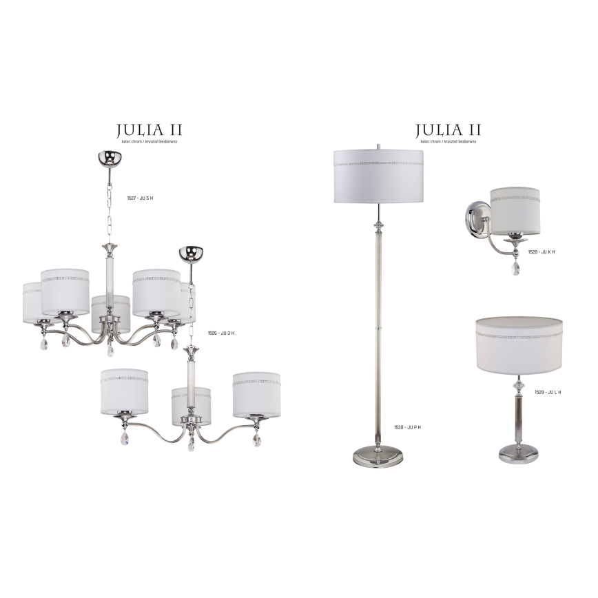 Jupiter 1530 - JU P H - Podna lampa JULIA II E27/60W