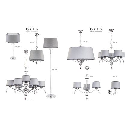 Jupiter 1608 - EG G CH - Stolna lampa EGIDA E27/60W