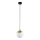 Jupiter 1718 - Luster na sajli SANTA 1xE14/40W/230V mesing