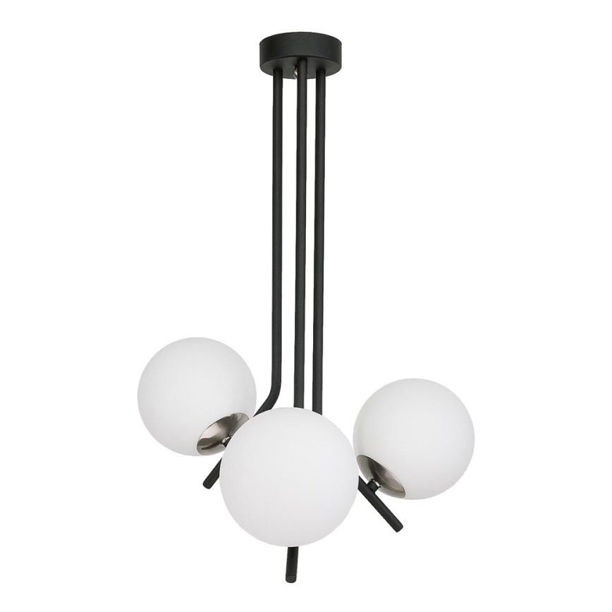Jupiter 1736 - Viseći luster TIM 3xE14/40W/230V sjajni krom