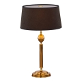Jupiter 1954 - Stolna lampa BATUMI 1xE27/40W/230V crna/mesing
