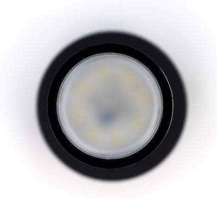 Jupiter 2006 - Luster na sajli ALAS 1xGU10/10W/230V zlatna/crna