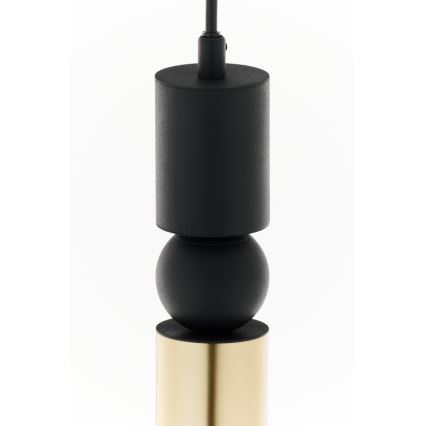 Jupiter 2006 - Luster na sajli ALAS 1xGU10/10W/230V zlatna/crna