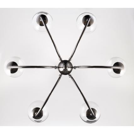 Jupiter 2022 - Luster na lancu BRILLANTE 6xG9/10W/230V sjajni krom