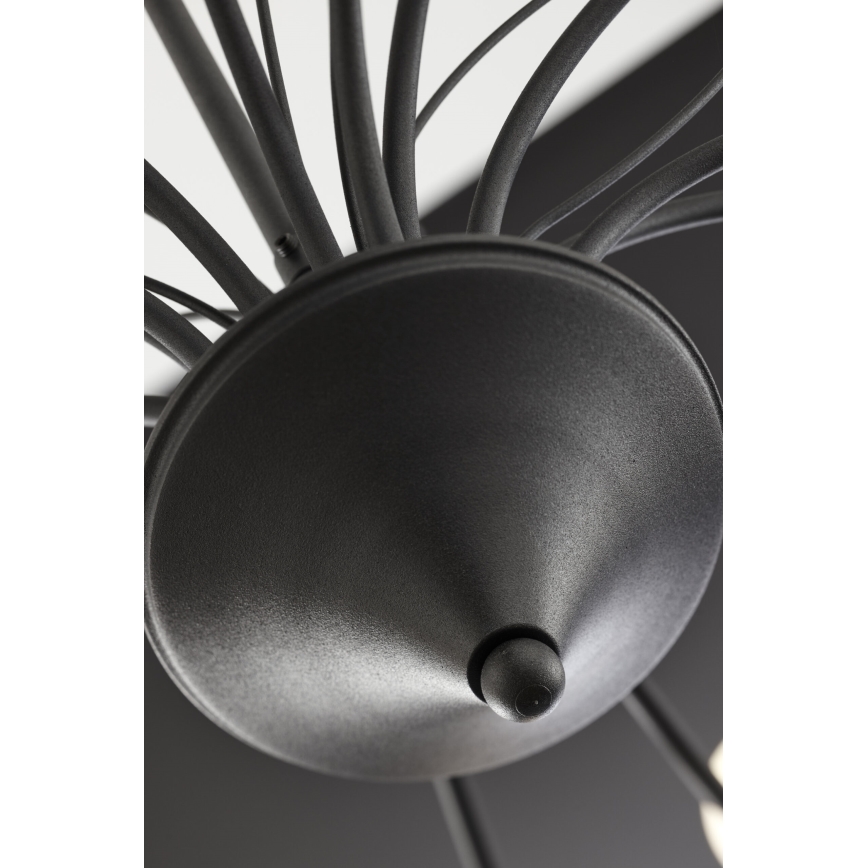 Jupiter 2057 - Luster na lancu GLORIOSA 15xG9/14W/230V crna