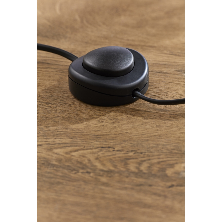 Jupiter 2058 - Podna svjetiljka GLORIOSA 9xG9/14W/230V crna