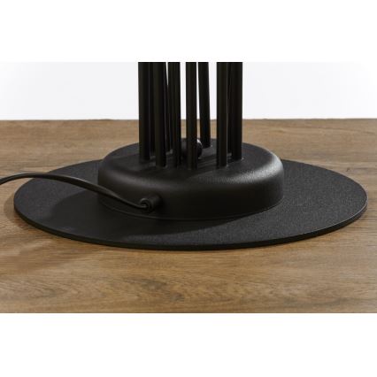 Jupiter 2058 - Podna svjetiljka GLORIOSA 9xG9/14W/230V crna