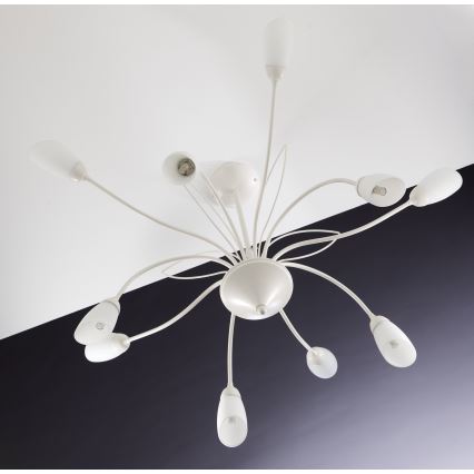 Jupiter 2061 - Luster na štapu GLORIOSA 10xG9/14W/230V krem