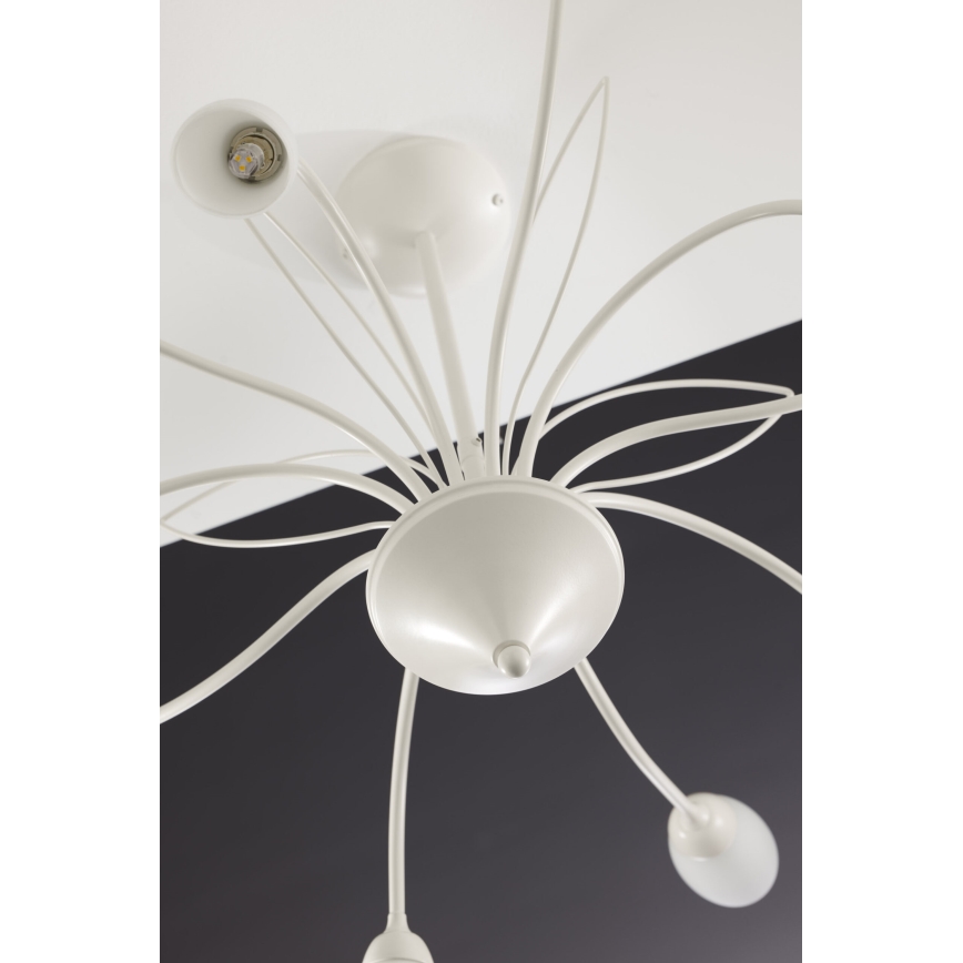 Jupiter 2061 - Luster na štapu GLORIOSA 10xG9/14W/230V krem