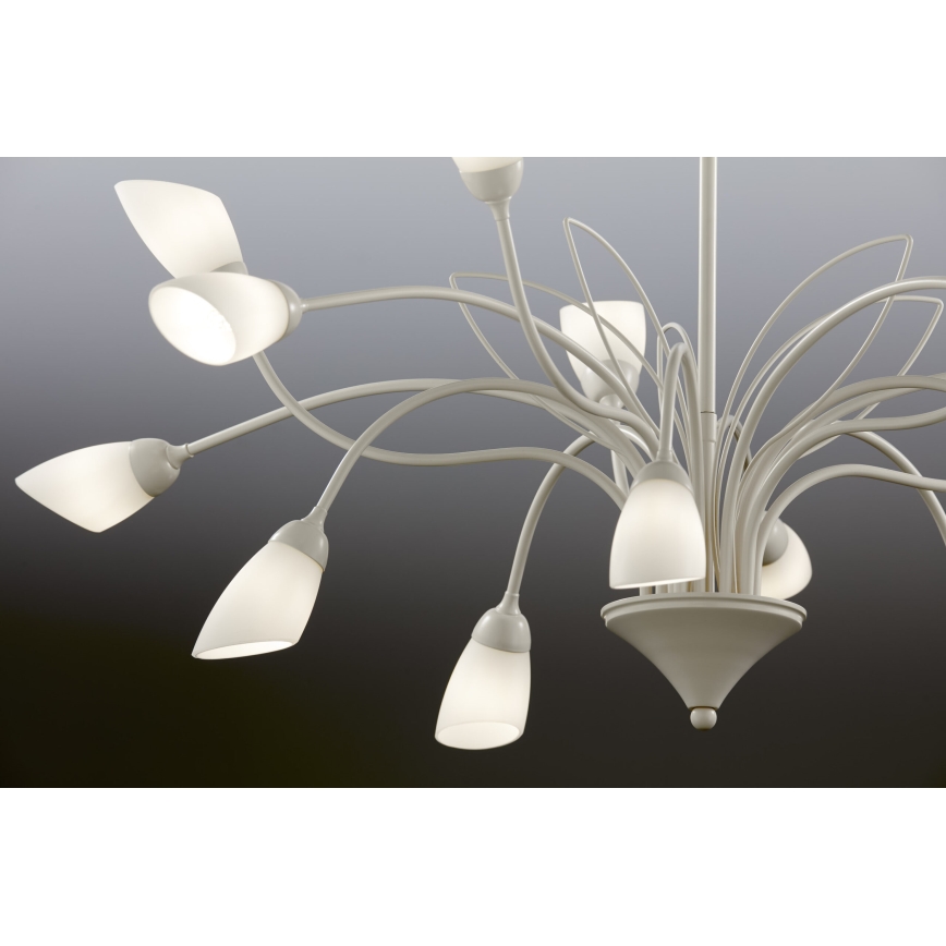 Jupiter 2062 - Luster na lancu GLORIOSA 15xG9/14W/230V, krem boje