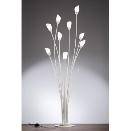 Jupiter 2063 - Podna lampa GLORIOSA 9xG9/14W/230V krem