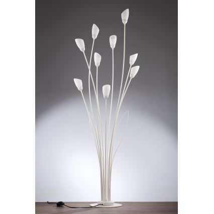 Jupiter 2063 - Podna lampa GLORIOSA 9xG9/14W/230V krem