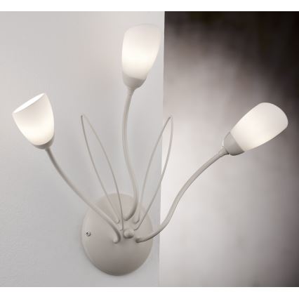 Jupiter 2064 - Zidna svjetiljka GLORIOSA 3xG9/14W/230V krem