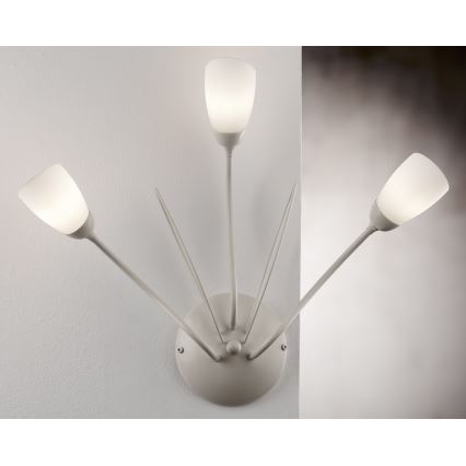 Jupiter 2064 - Zidna svjetiljka GLORIOSA 3xG9/14W/230V krem