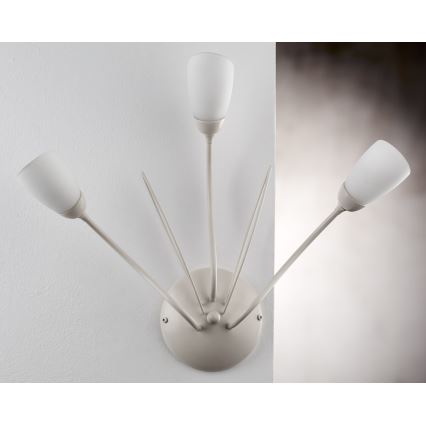 Jupiter 2064 - Zidna svjetiljka GLORIOSA 3xG9/14W/230V krem